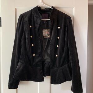 Black Velvet Women's Jacket